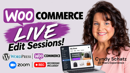 WordPress & Woocommerce LIVE Edit Sessions