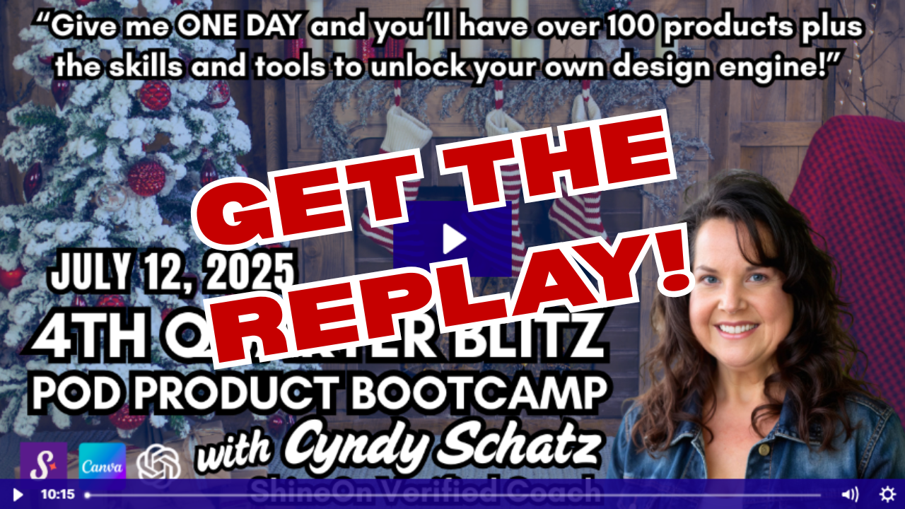 ShineOn POD Product Bootcamp